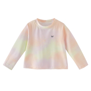 [抑菌速干凉感防晒]女童运动上衣5岁宝宝长袖T恤儿童夏季小童衣服