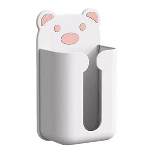 纸巾盒免打孔壁挂式卡通抽纸盒放洗脸巾收纳盒厕所挂墙厨房悬挂盒