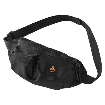 KONADCT 潮流时尚百搭多口袋机能风男女同款单肩包腰包斜挎包胸包