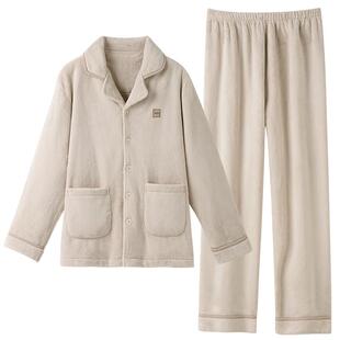 睡衣男士冬季珊瑚绒加厚加绒保暖男款秋冬款法兰绒大码冬天家居服