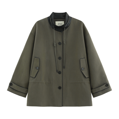 时髦感工装廓形夹克外套