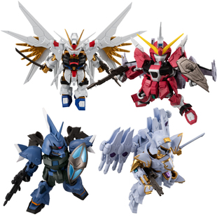 现货万代食玩 高达MOBILITY JOINT 8 非凡强袭自由 无限正义 勇士