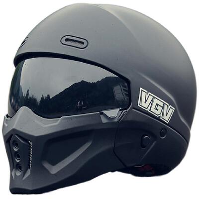 3C认证复古四季蝎子头盔摩托车男