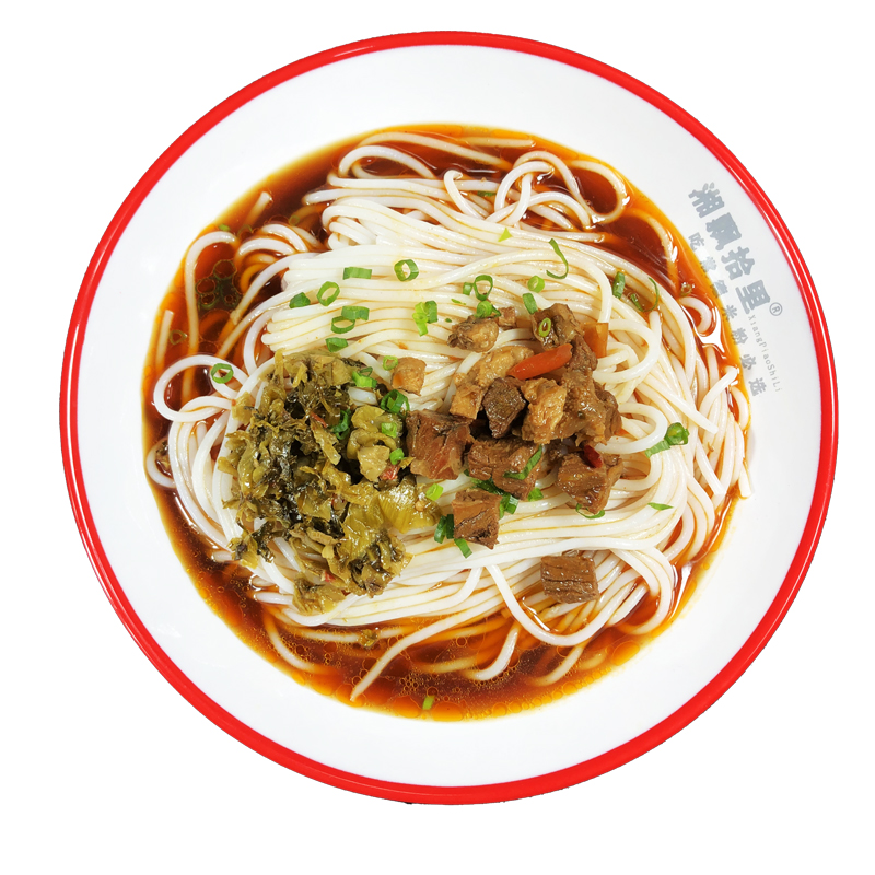 湘飘拾里湖南特产常德鲜湿牛肉粉