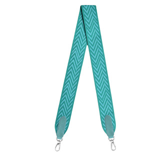 包达人轻奢龙骧迷你小号中号改造湖绿宽肩带帆布单肩斜挎带子背带