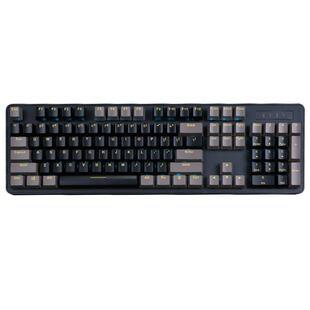 达尔优石墨金有线无线2.4g机械键盘男女生办公电竞游戏打字通用