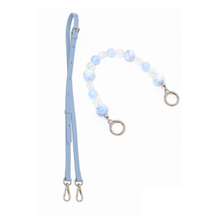 适用于mlb水桶包链条改造千禧丹宁香水包斜挎肩带珍珠链条配件