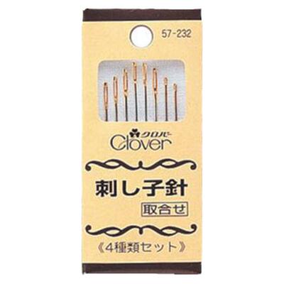 日本进口 clover 可乐工具  刺子绣针组套 57-232
