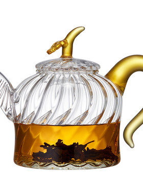美斯尼玻璃耐高温泡茶壶加厚水壶