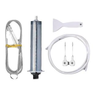 冰箱疏通器通排水孔家用五件套清洗管道专用堵塞除冰清理神器工具