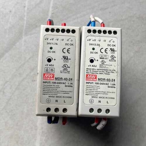 【请询价】拆机明纬电源MDR4024一个MDR6024一个