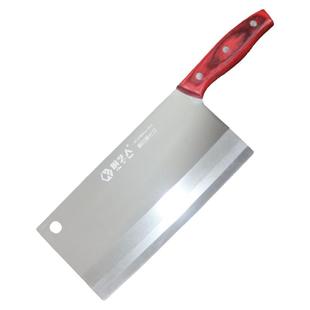 厨师专业刀9铬钢酒店切片刀饭店专用菜刀超薄锋利三合钢锻打刀具