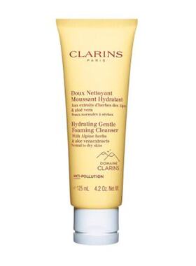 香港直邮clarins娇韵诗 棉花籽舒柔保湿泡沫洁面膏125ML告白正品