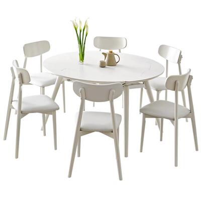 全友家居岩板餐桌现代