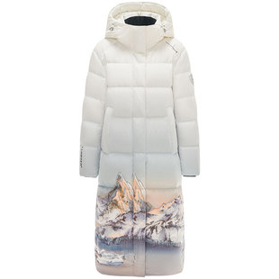 【官方奥莱】坦博尔正品X大师联名时尚潮流户外长款保暖羽绒服冬