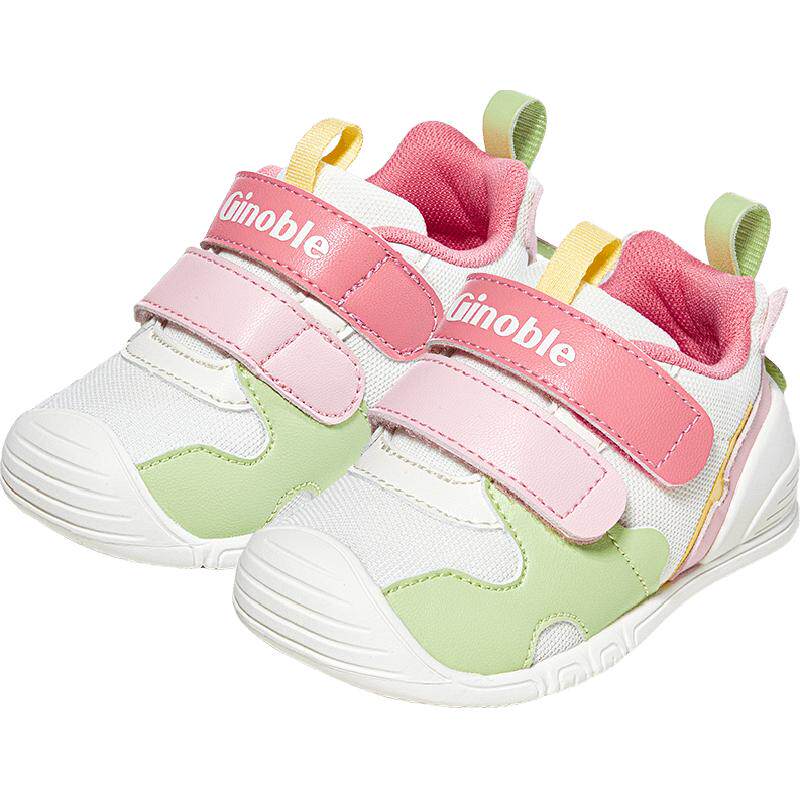 基诺浦机能鞋春季男女宝宝鞋子婴幼儿鞋子步前鞋GB2400