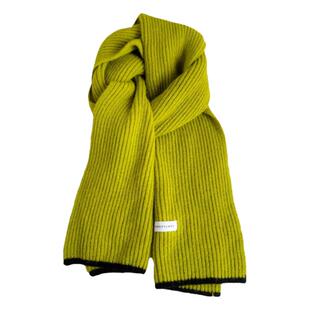 显白绿色短款小围巾女韩版纯色清新少女学生秋冬季保暖针织围脖