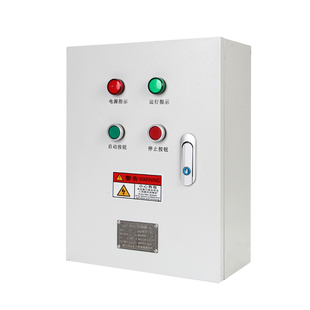 厨房电机风机启动控制箱缺相停4KW千瓦保护7.5水泵三相配电箱380V