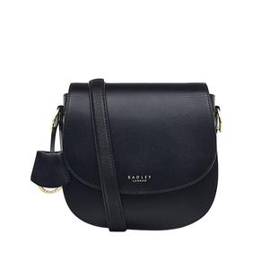 Radley英国奢品经典真牛皮斜挎包轻奢百搭马鞍包LIVERPOOL STREET