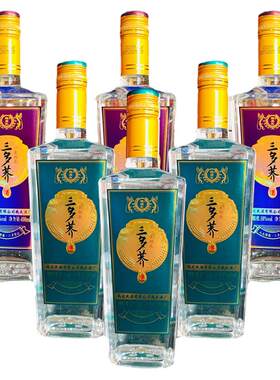 云南鹤庆乾系列酒鹤庆乾三多荞酒苦荞50度400mlx6瓶小曲清香型酒