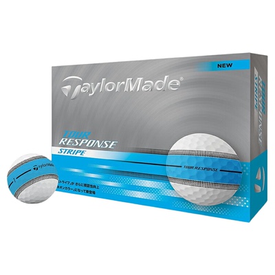 日本直邮TaylorMade Tour Response Stripe Blue 2025 型号高尔夫