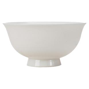 碗家用2025新款景德镇纯白骨瓷碗陶瓷高脚碗米饭碗吃饭碗面碗餐具