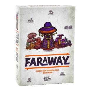 faraway遥远之地中英文桌游卡牌扑克牌多人休闲聚会儿童益智游戏