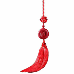 天然原矿朱砂吊坠汽车挂件葫芦招财转运平安貔貅中国结无事牌饰品