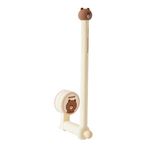 厨房用纸架抹布挂架卷纸架厕所擦手毛巾置物架免打孔保鲜膜收纳架