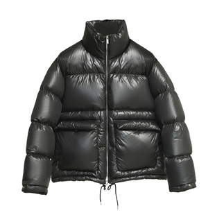 2025冬季新款加厚保暖90纯白鸭绒面包服外套三防短款立领羽绒服男