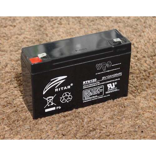New  RITAR 6v 12AH TOP QUALITY rechargeable lead acid Batter