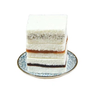 天津特产米糕 大米糕糯米糕早餐发糕 夹馅传统手工即食糕点500克