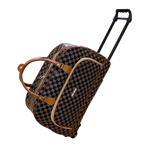 大容量旅行袋拉杆行李包带轮子手提包轻便可折叠拉杆箱男女旅行包