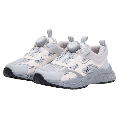 卡特兔童鞋女童运动鞋2026年春季旋钮扣时尚老爹鞋防滑透气跑步鞋