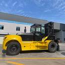 四轮平衡重电动越野座驾式 卸升降大载重 叉车负重4吨机械动力装