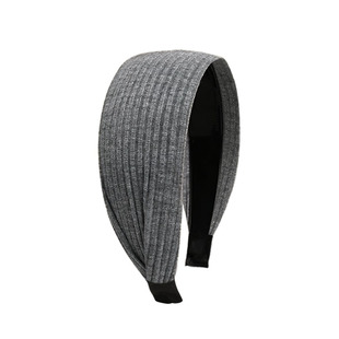 宽边发箍女2025新款高颅顶头箍宽发带高级感洋气时尚发卡灰色头饰