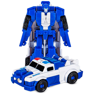 二合一变形战神儿童磁力碰撞合体炫酷机器人男孩益智玩具模型汽车