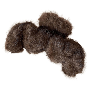 超大号15CM抓夹女2025新款多发量发夹秋冬毛绒鲨鱼夹盘发夹子头饰