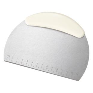 卡罗特切面刀不锈钢刮刀烘焙刮板面团切刀刮片硅胶厨房切面专用刀