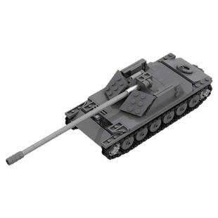 自行火炮坦克积木MOC-111689装甲车模型创意益智儿童玩具生日礼物