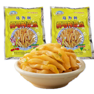 10包包邮正宗嘉兴特产马为民桐马榨菜丝110克去皮早餐咸菜下饭菜