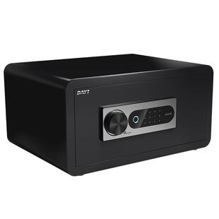 【笔记本柜】大一保险箱家用小型指纹解锁密码办公家用22cm笔记本电脑保险柜防盗迷你报警2026新款保管箱