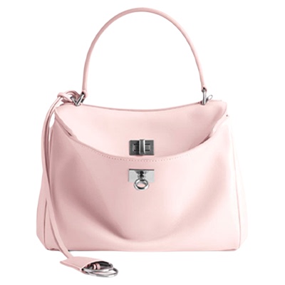 大容量粉色托特包女高级感腋下包