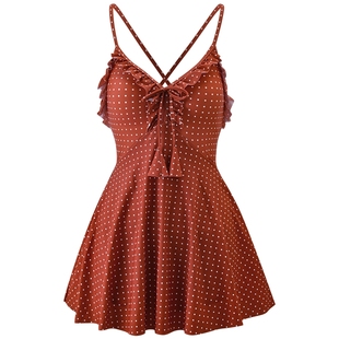 商场同款MYBODY泳衣女高级感2025新款性感纯欲成人遮肉泳装泳裙