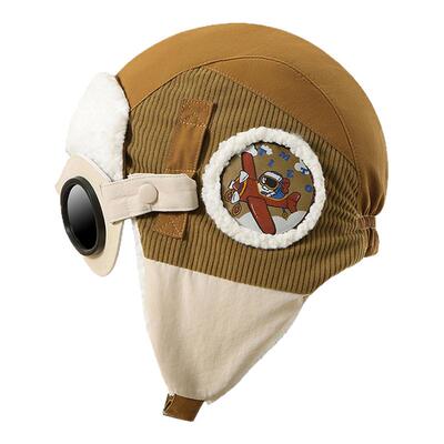 贝肽斯飞行员保暖防风加绒护耳帽