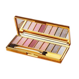 眼影盘新款维妮小熊眼影亮晶晶闪粉正品橘色酒红自然细闪显白好看