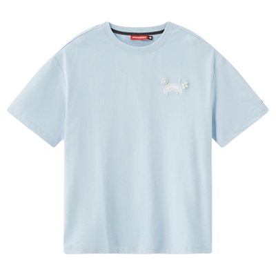 SG珍珠字母短袖T恤上衣