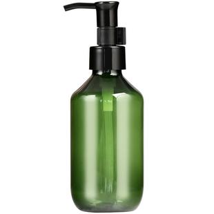 茶油按摩精油瓶卸妆油水分装瓶避光洗发水旅行塑料玻璃洗手液空罐