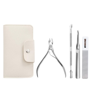 死皮剪套装去死皮钳钢推修手指甲刀家用便携修甲美甲工具高端皮套