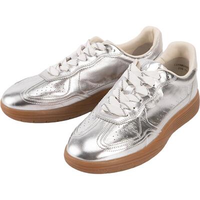 暇步士女真皮舒适百搭休闲德训鞋